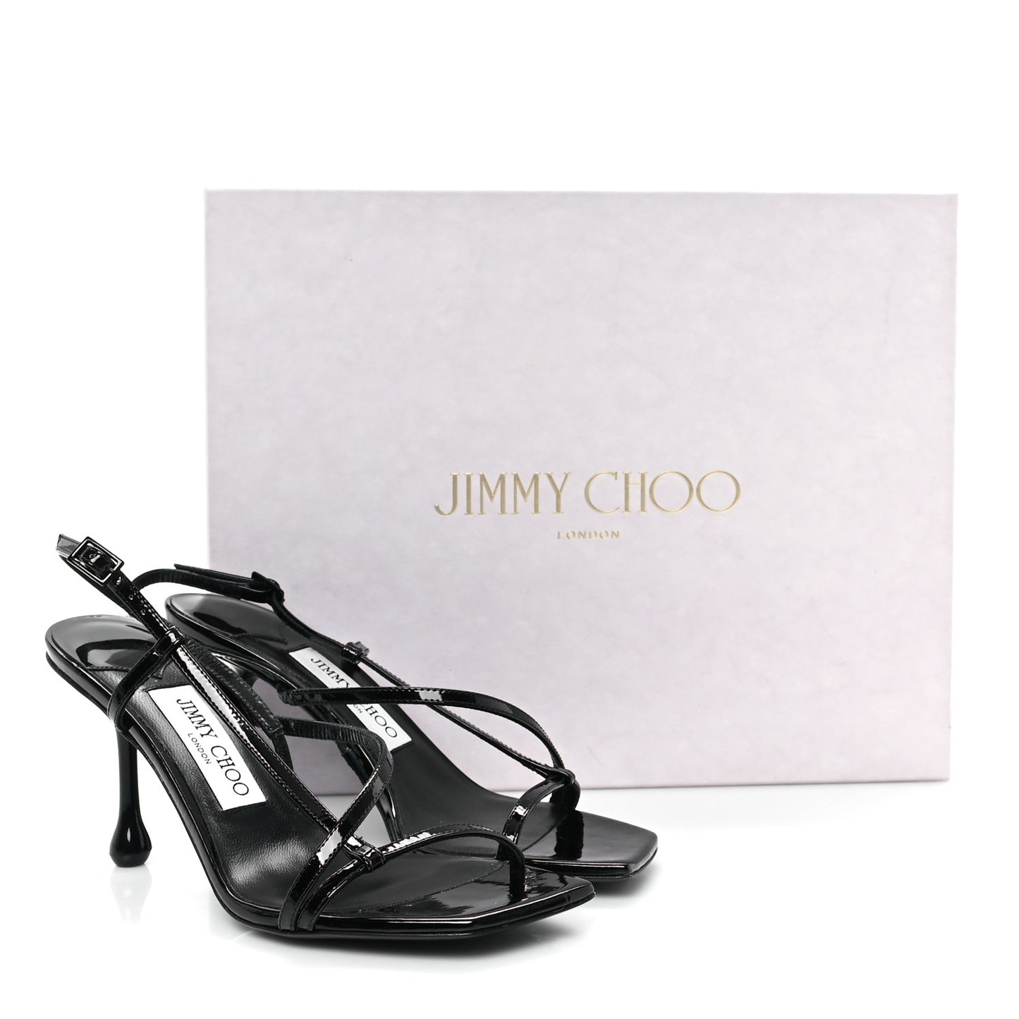 Patent Etana 80 Sandals 36.5 Black