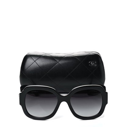 Chanel Acetate CC Sunglasses 5373 Black 6 of 6