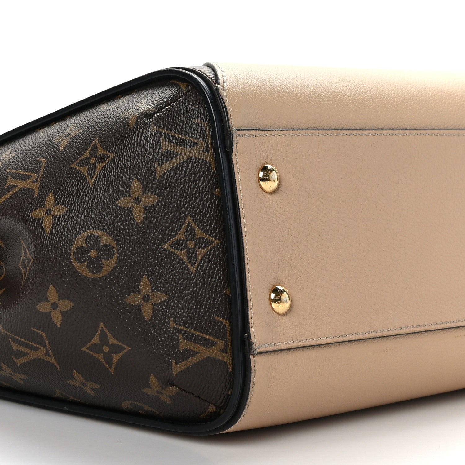 Louis Vuitton Calfskin Monogram Kimono Tote Dune 7 of 8