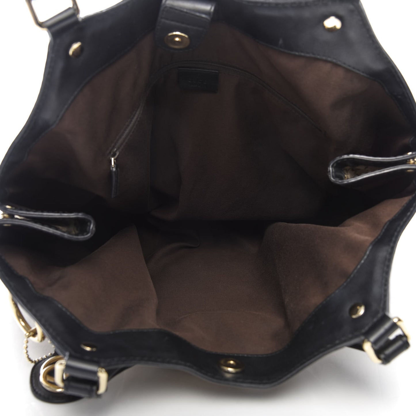 Monogram Large Sukey Tote Beige Ebony Black