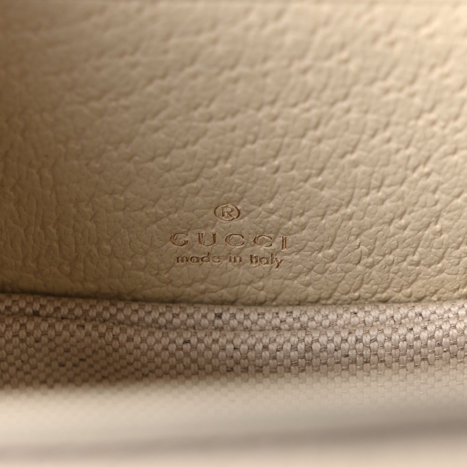 Gucci Monogram Jumbo GG Textured Dollar Calfskin Web Mini Bamboo 1947 Top Handle Bag Off White 11 of 17