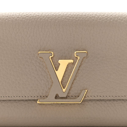 Louis Vuitton Taurillon Capucines Wallet Galet 7 of 9