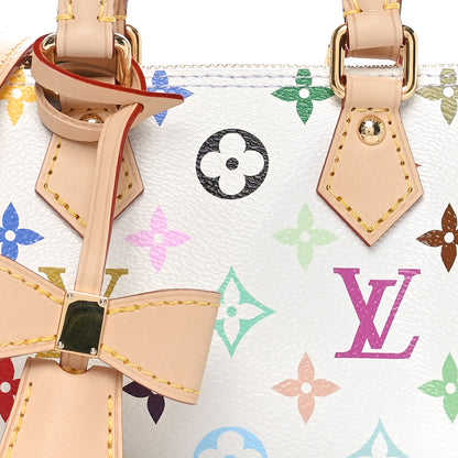 Louis Vuitton LV X TM Monogram Multicolor Nano Speedy White 7 of 10