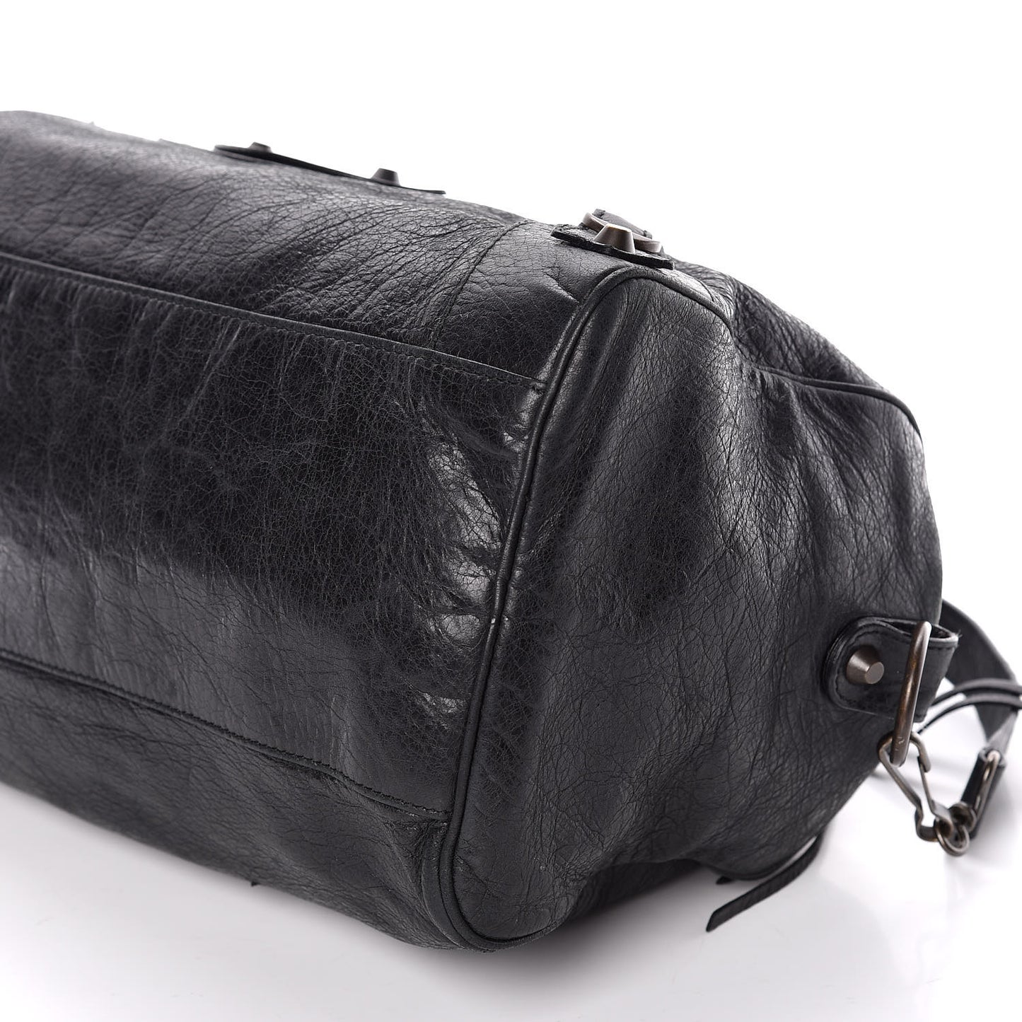 Agneau Classic Hardware Twiggy Black