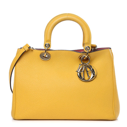 Christian Dior Calfskin Medium Diorissimo Tote Tournesol 1 of 14