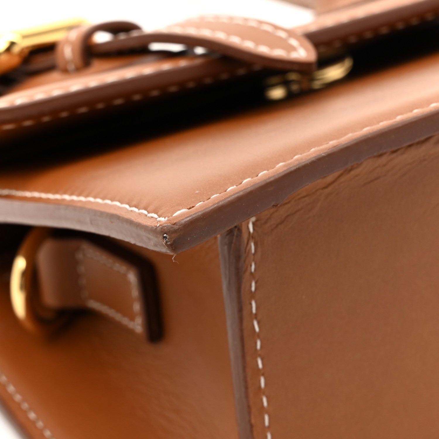 Jacquemus Smooth Calfskin Le Chiquito Boucle Moyen Brown 10 of 15
