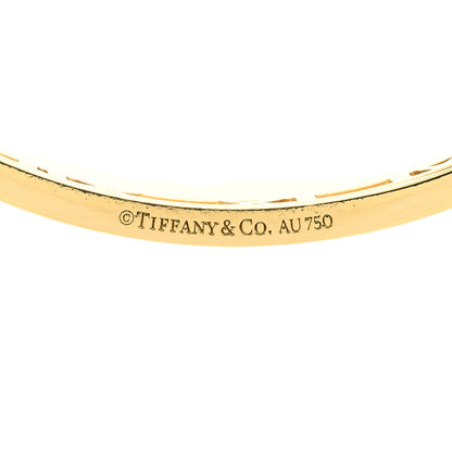 Tiffany 18K Yellow Gold Atlas Open Bangle Bracelet 3 of 3
