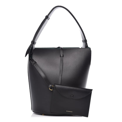 Burberry Supple Calfskin Medium Bucket Black 3 of 9