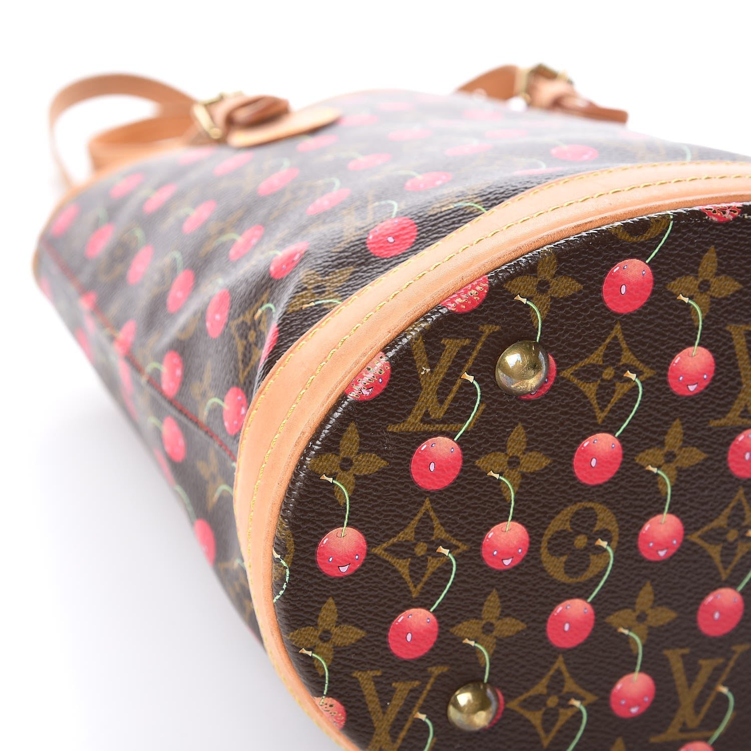 Louis Vuitton Monogram Cerises Bucket Bag 10 of 18