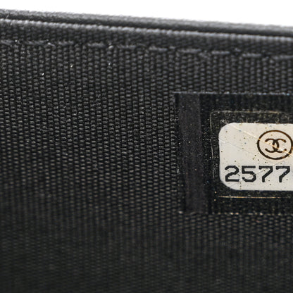 Chanel Caviar Quilted Boy Wallet On Chain WOC Black 8 of 13