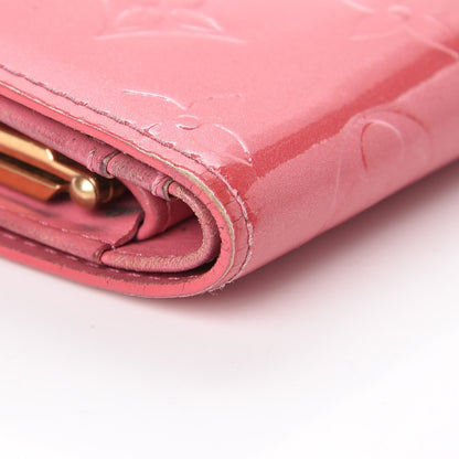 Louis Vuitton Vernis French Purse Wallet Framboise 8 of 17