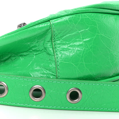Balenciaga Agneau Arena Le Cagole Shoulder Bag XS Vivid Green 10 of 11