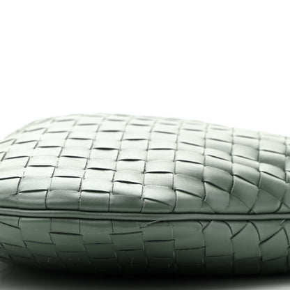 Bottega Veneta Calfskin Intrecciato Virgule New Sauge 10 of 11