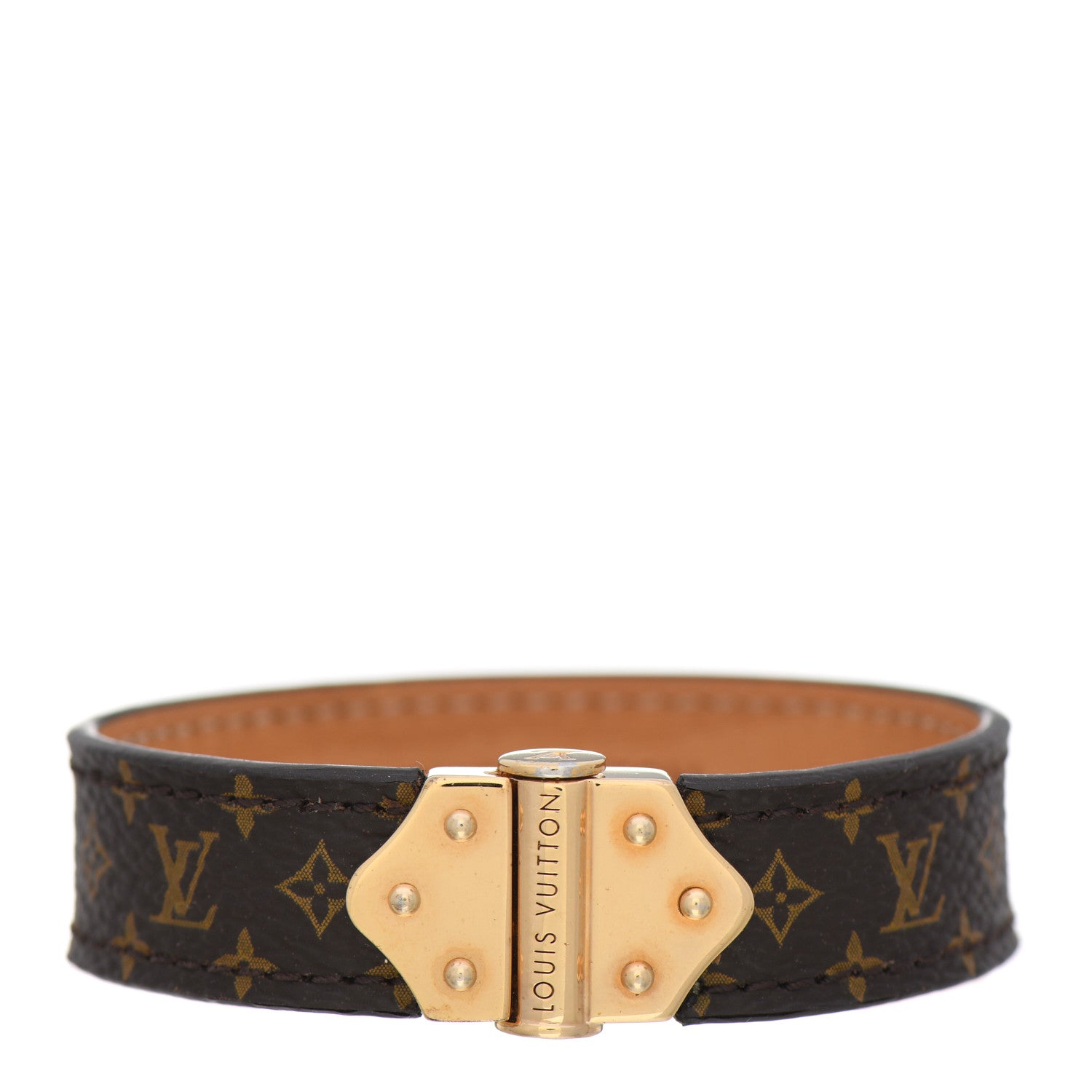 Louis Vuitton Monogram Nano Bracelet 17 1 of 10