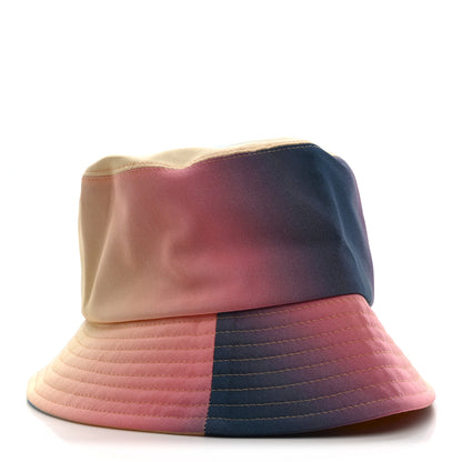 Chanel Canvas Crystal Ombre CC Bucket Hat M Pink Yellow Blue 5 of 8