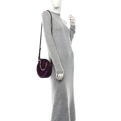 Chloe Goatskin Suede Mini Pixie Bag Nightfall Purple 2 of 10