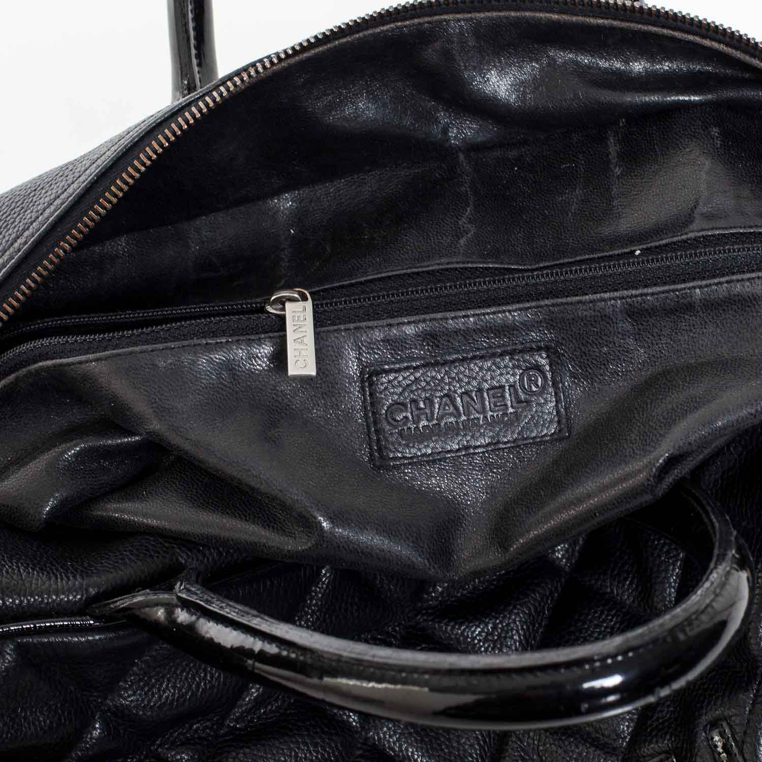 Chanel Caviar Quilted Boston Black 9 of 9