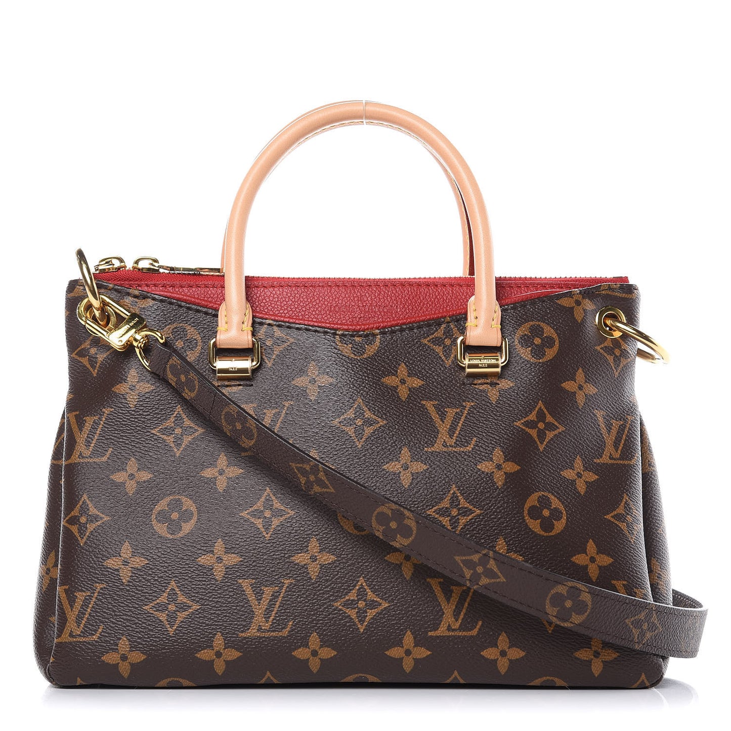 Monogram Pallas BB Cherry
