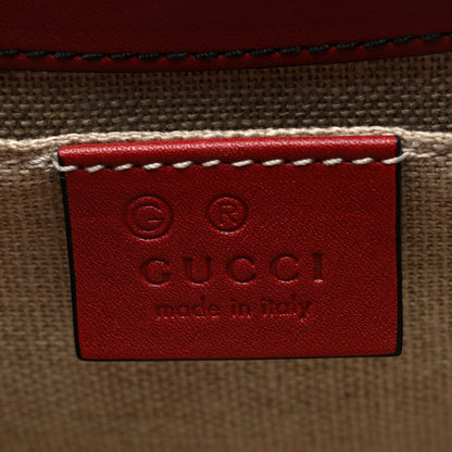 Gucci Soft Microguccissima Mini Emily Chain Shoulder Bag Rosso 5 of 9
