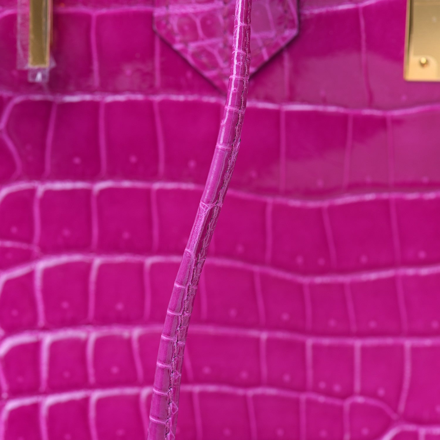 Hermes Shiny Porosus Crocodile Birkin 30 Rose Scheherazade 29 of 30