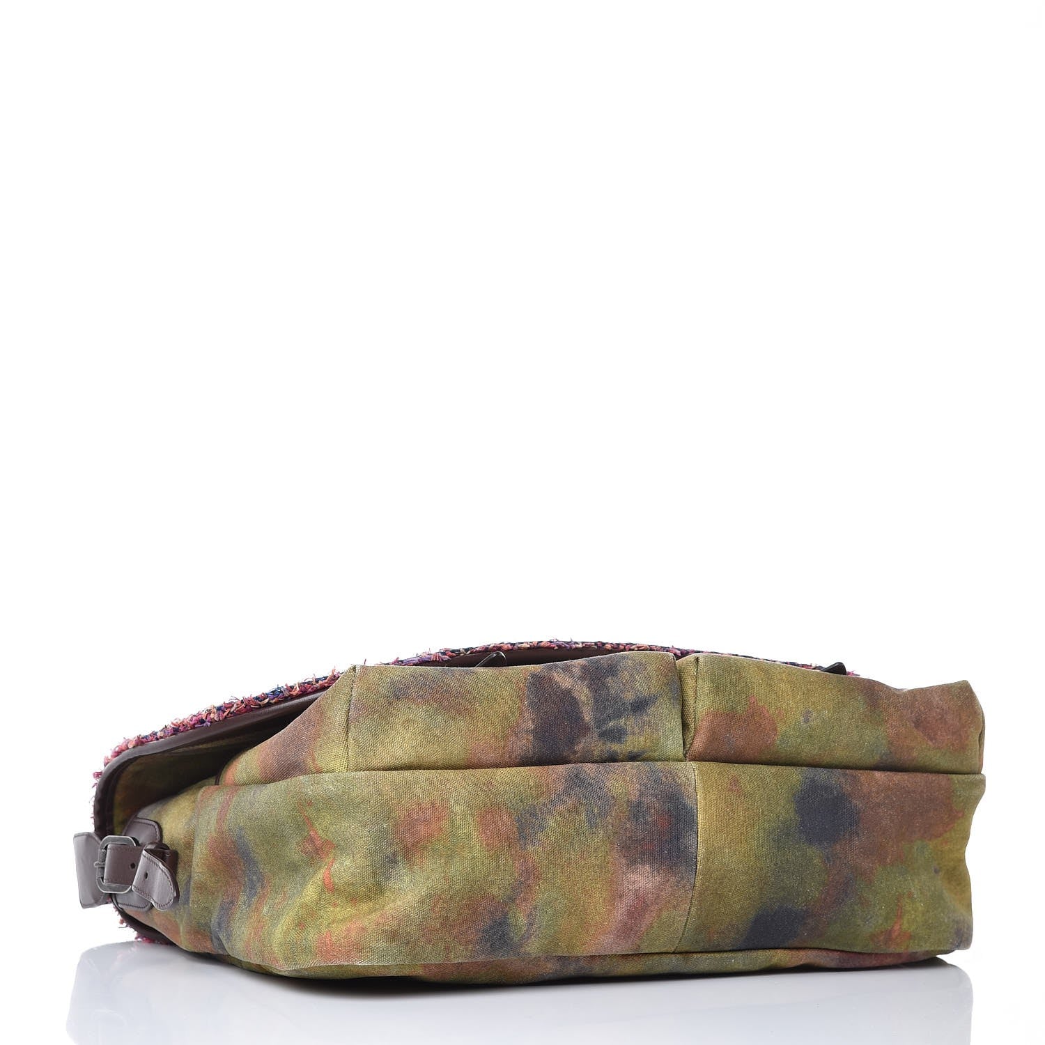 Chanel Washed Toile Large Graffiti On The Pavements Messenger Khaki Multicolor 4 of 17