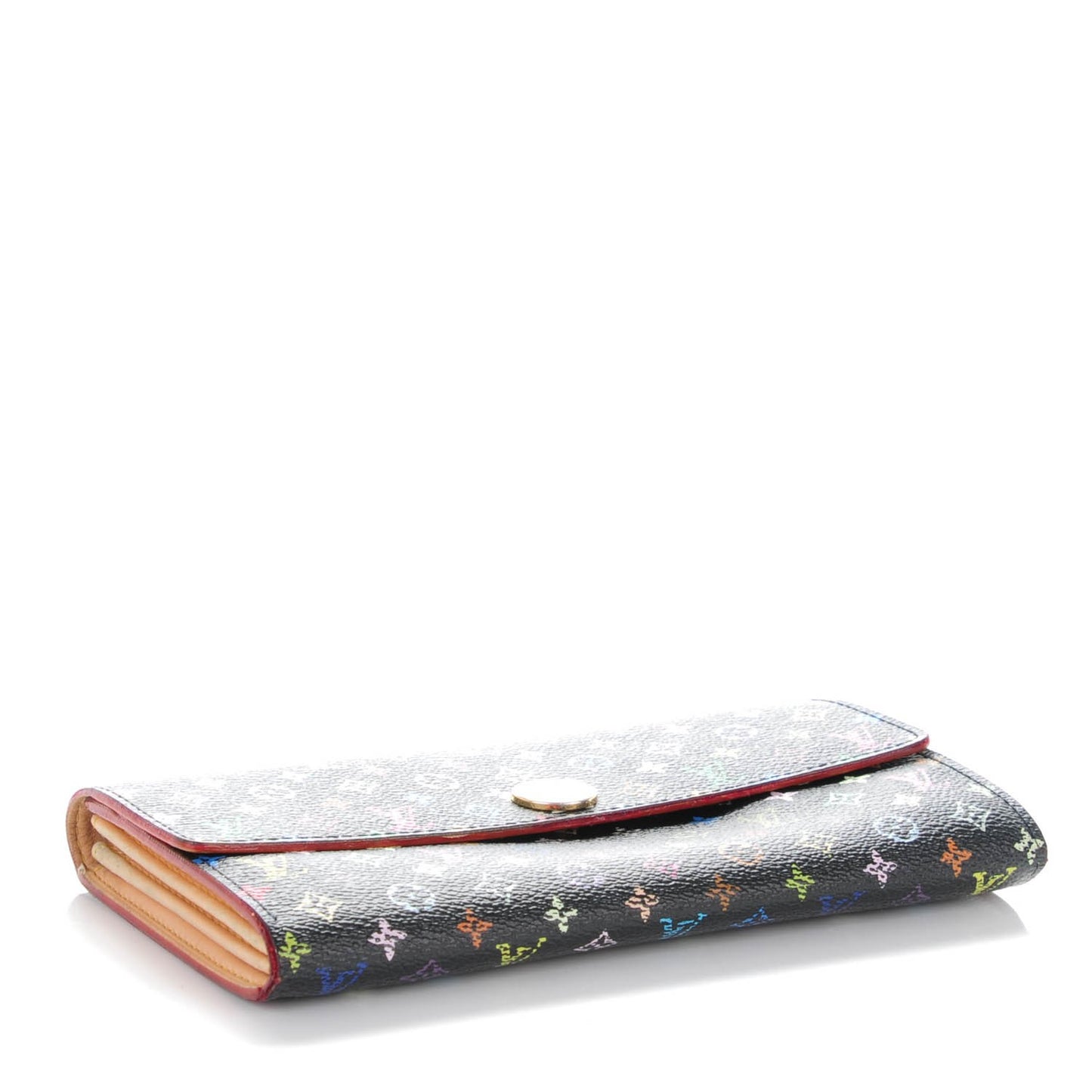 Monogram Multicolor Sarah Wallet Black