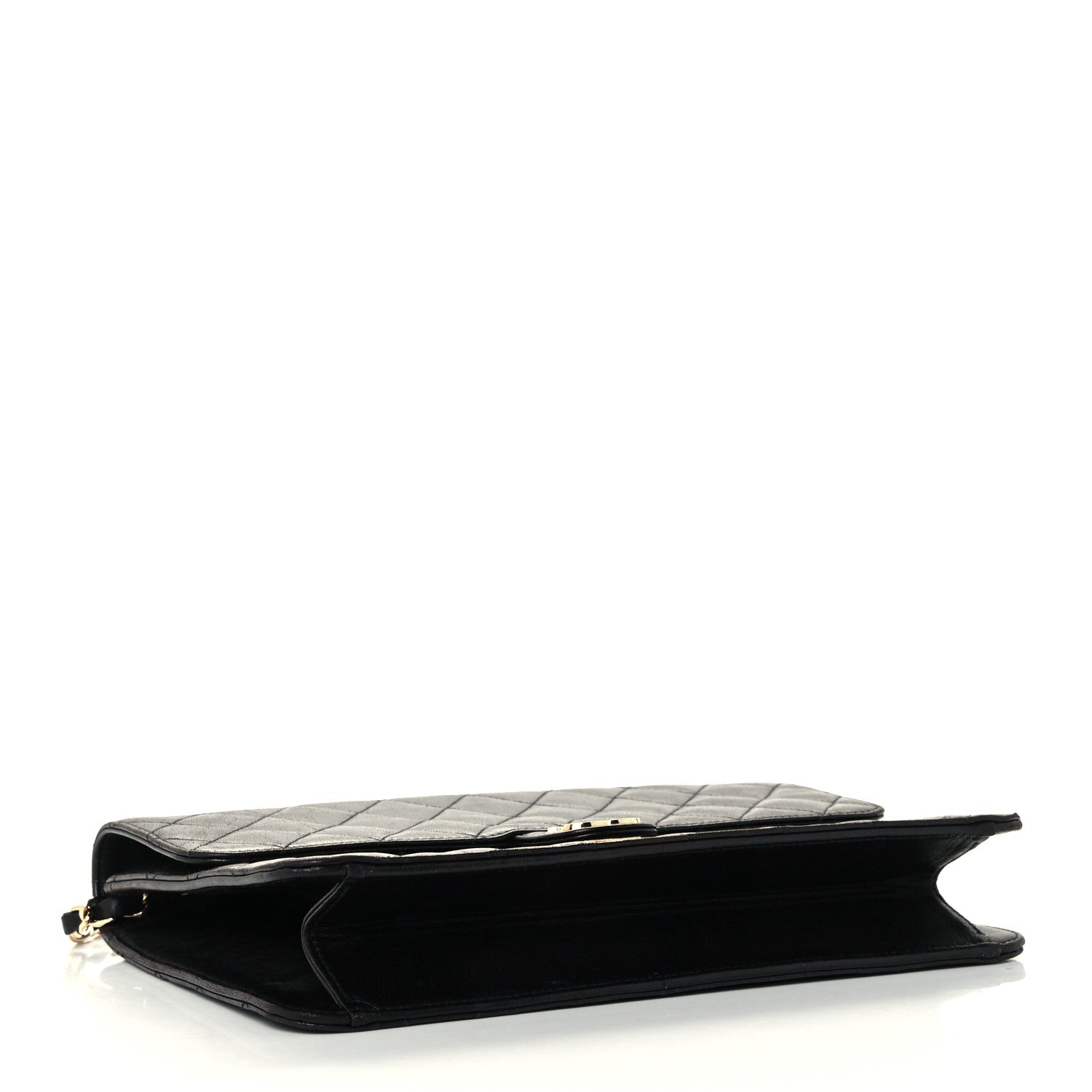 Chanel Lambskin Quilted Jumbo Single Flap Black 3 of 11