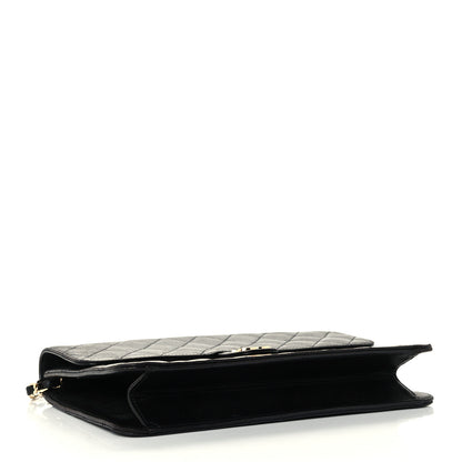 Chanel Lambskin Quilted Jumbo Single Flap Black 3 of 11