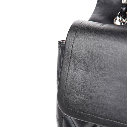 Chanel Lambskin Quilted Maxi Double Flap Black 12 of 16