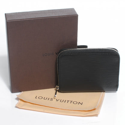 Louis Vuitton Epi Zippy Coin Purse Black 8 of 8