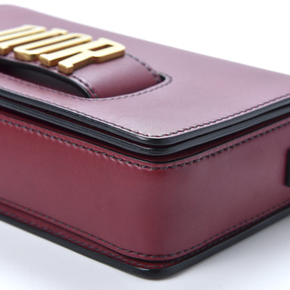 Christian Dior Smooth Calfskin Dio(r)evolution Flap Bag Dark Red 6 of 10