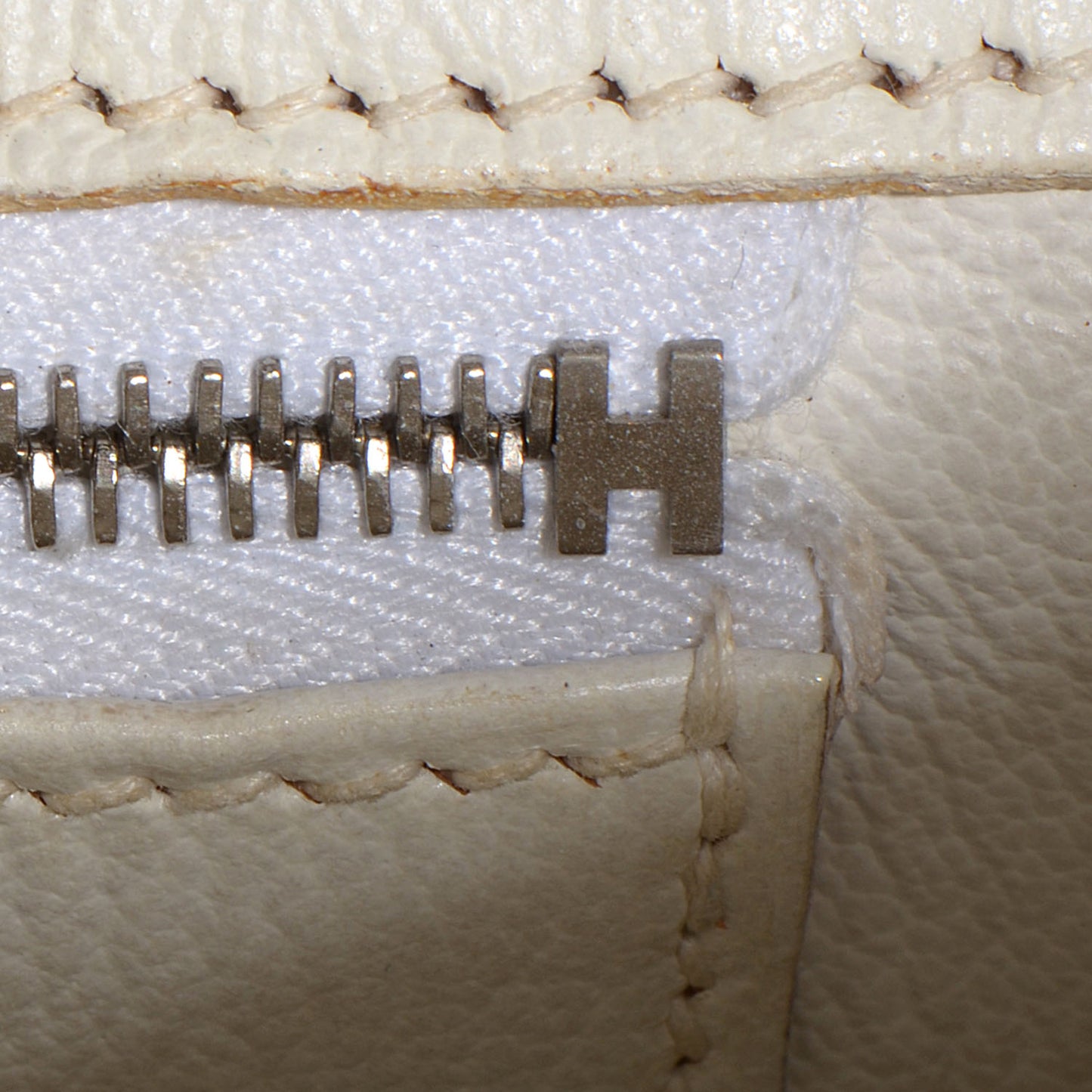Epsom Birkin 35 White