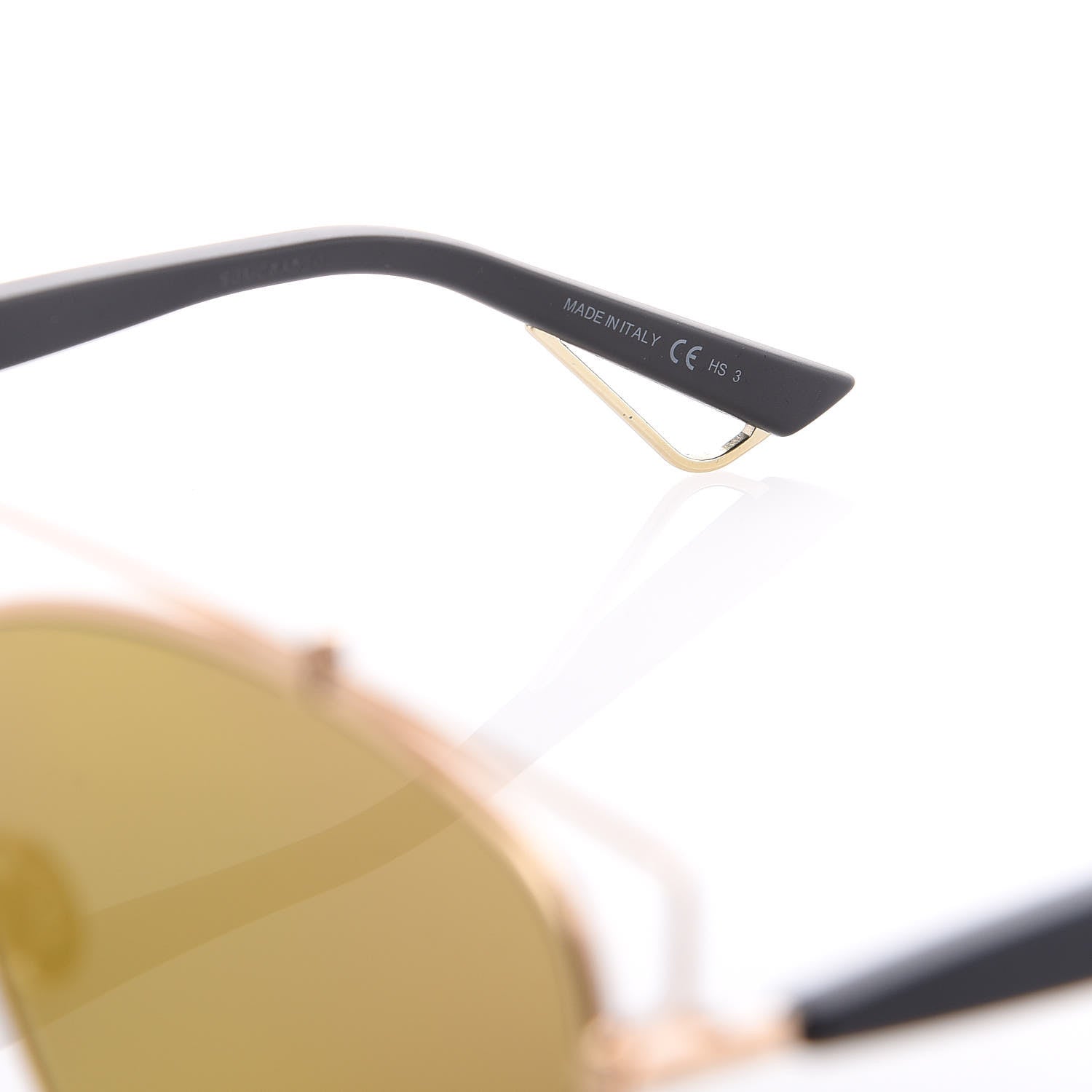 Christian Dior Technologic Sunglasses Gold 7 of 9