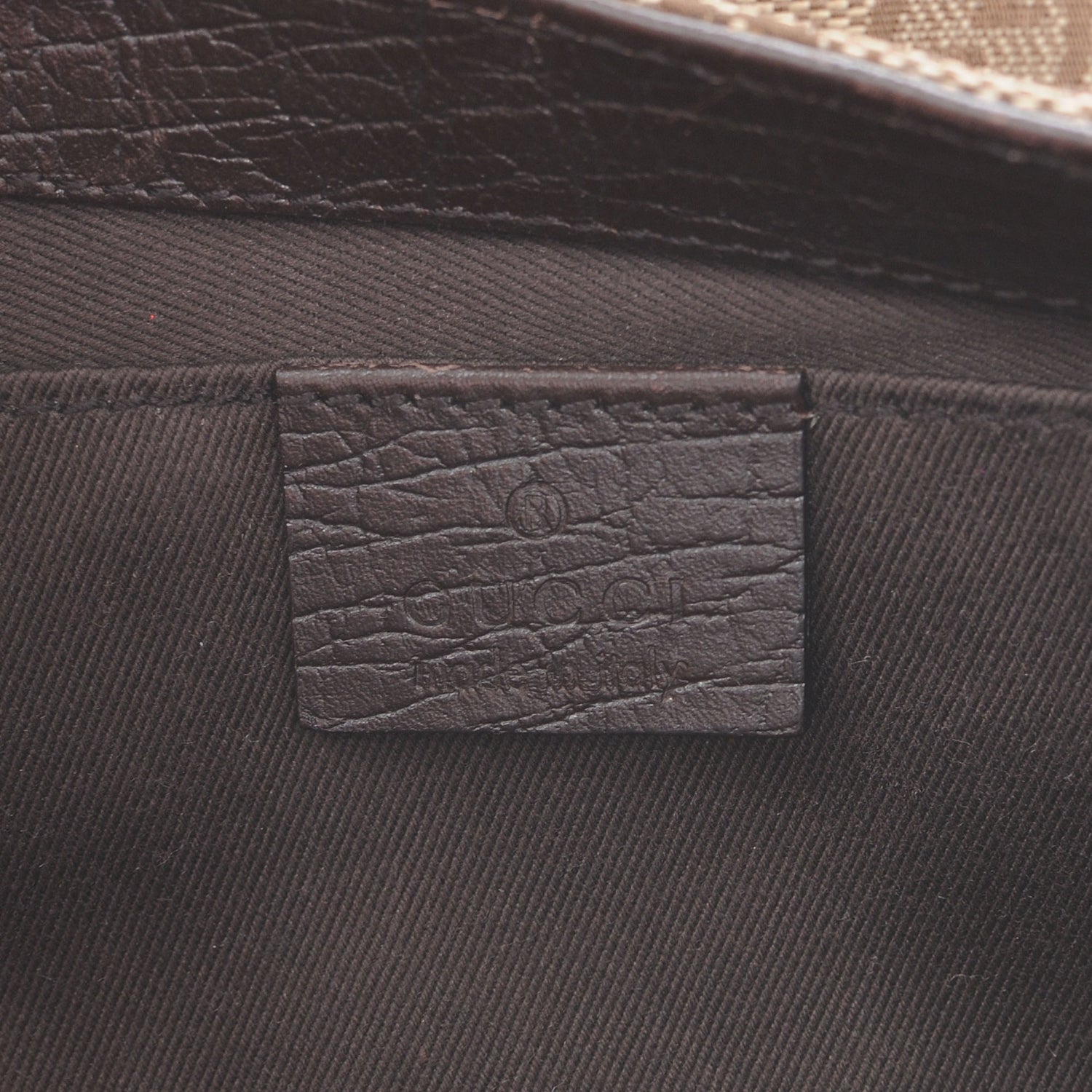 Gucci Monogram Horsebit Clutch Ebony 6 of 7