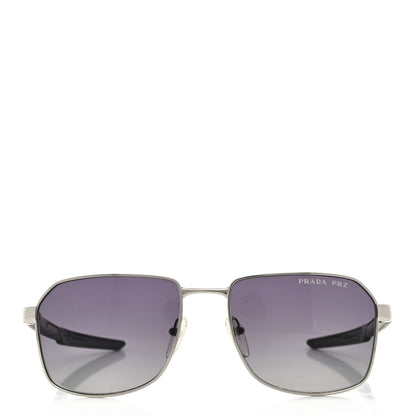 Prada Square Sunglasses SPS 54W Black 3 of 9