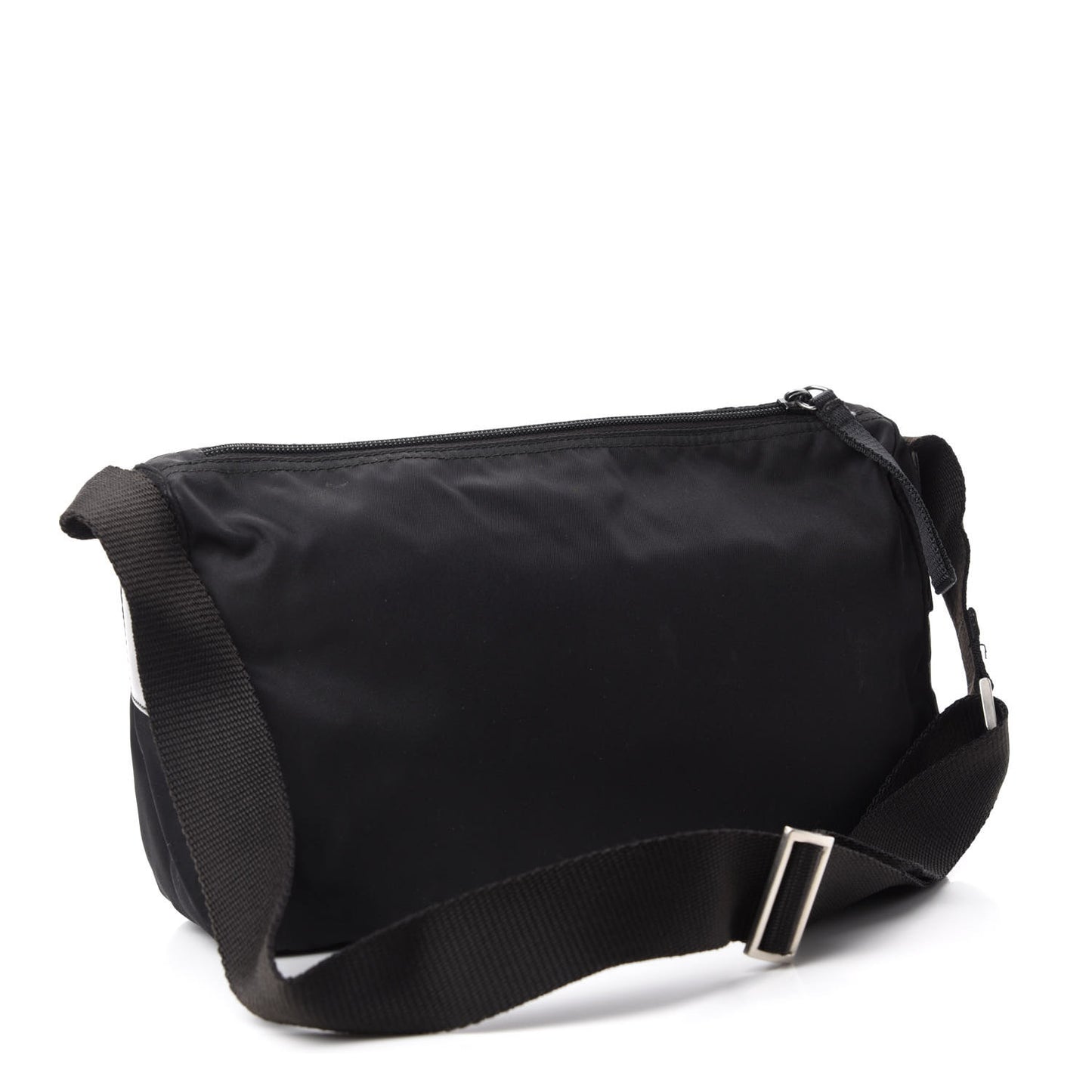 Nylon Vela Tracolla Messenger Bag Black
