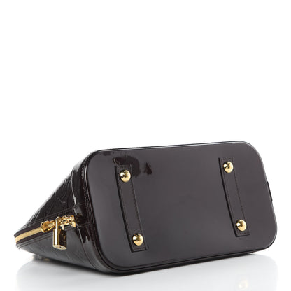 Louis Vuitton Vernis Alma PM Amarante 4 of 11