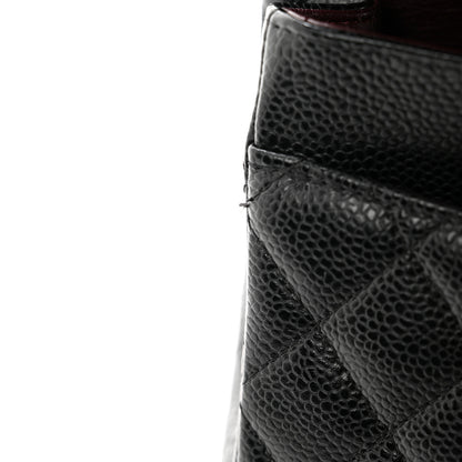 Chanel Caviar Quilted Medium Double Flap Black 11 of 11