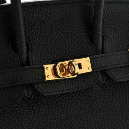 Hermes Togo Birkin 25 Black 14 of 15