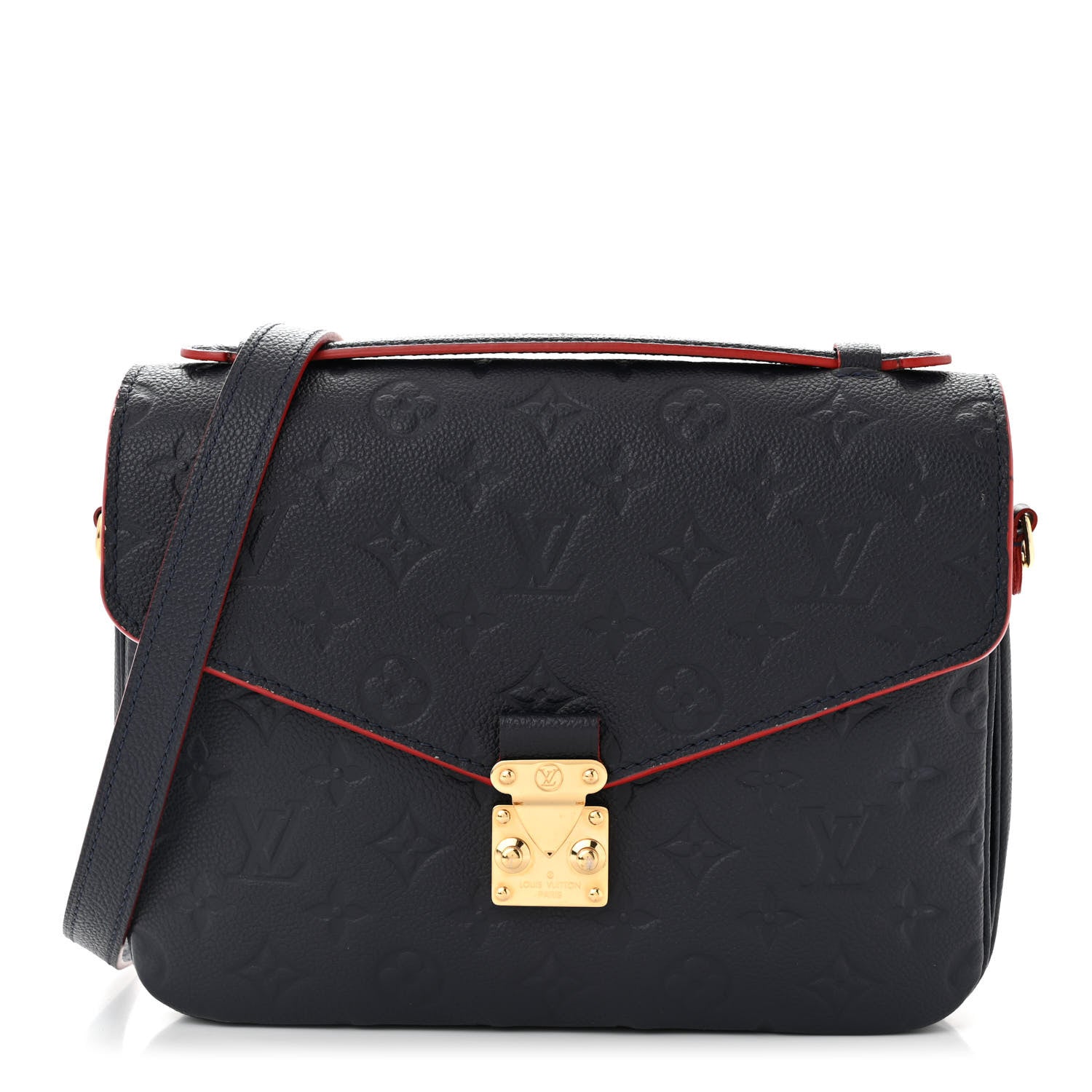 Louis Vuitton Empreinte Pochette Metis Marine Rouge 1 of 12