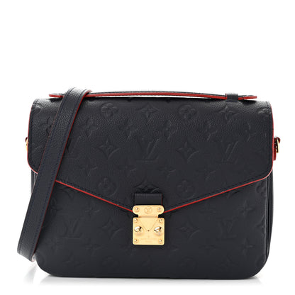 Louis Vuitton Empreinte Pochette Metis Marine Rouge 1 of 12