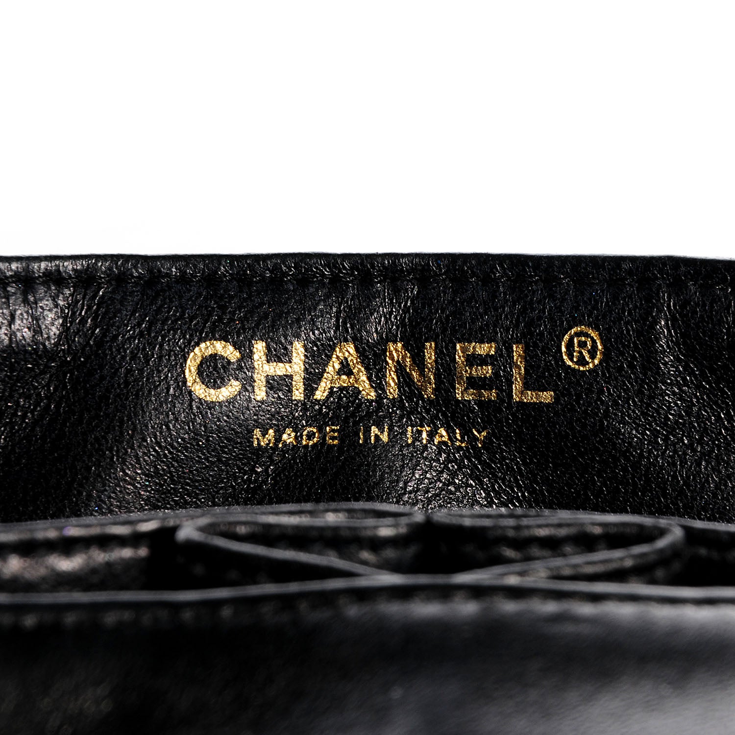 Chanel Lambskin Quilted East West Flap Black 7 of 8