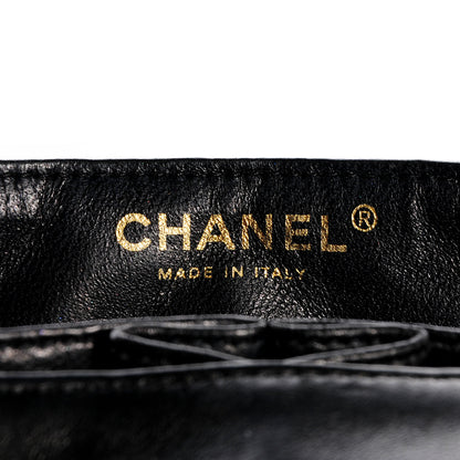Chanel Lambskin Quilted East West Flap Black 7 of 8