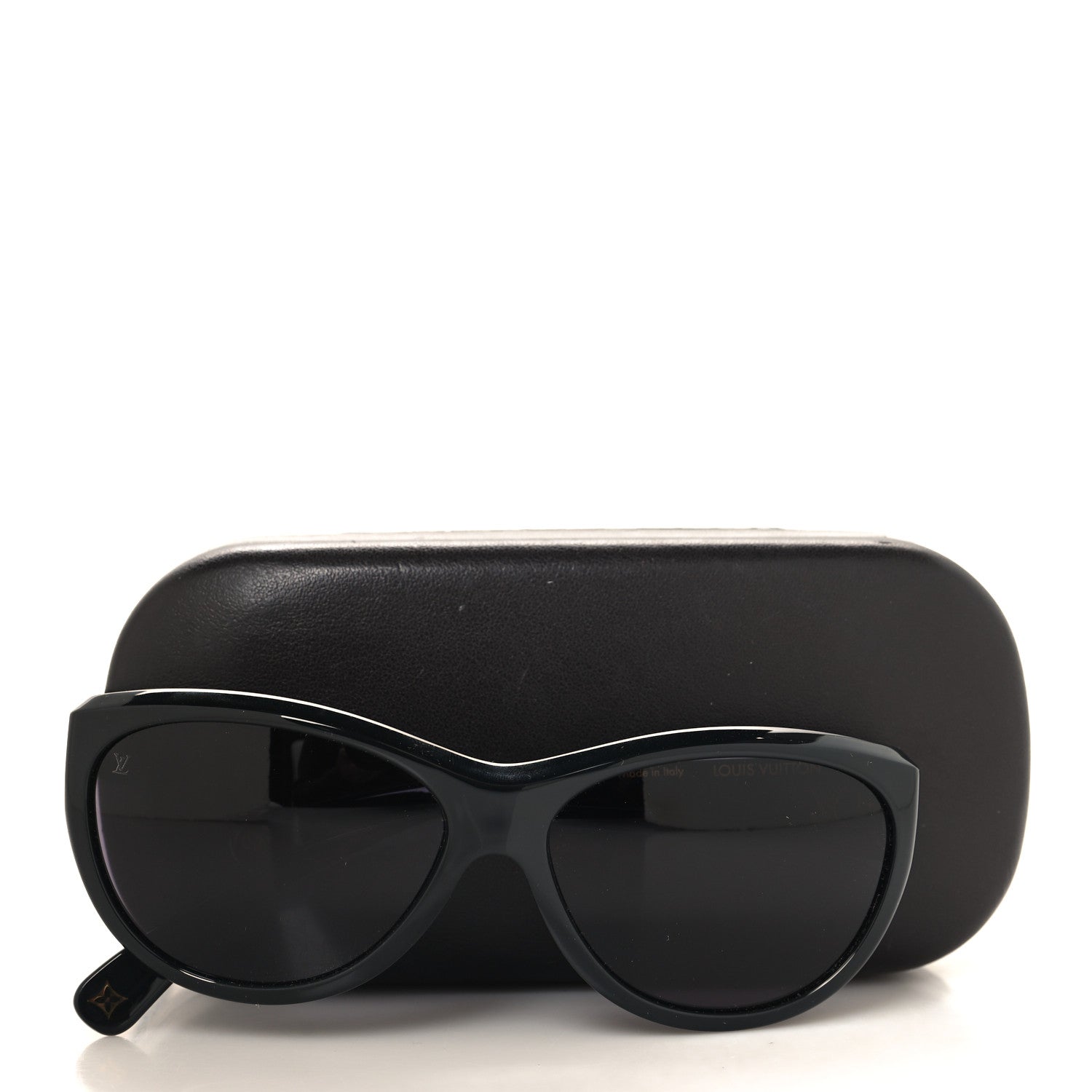 Louis Vuitton Acetate Cat Eye Flore Sunglasses Z0449W Black 7 of 7