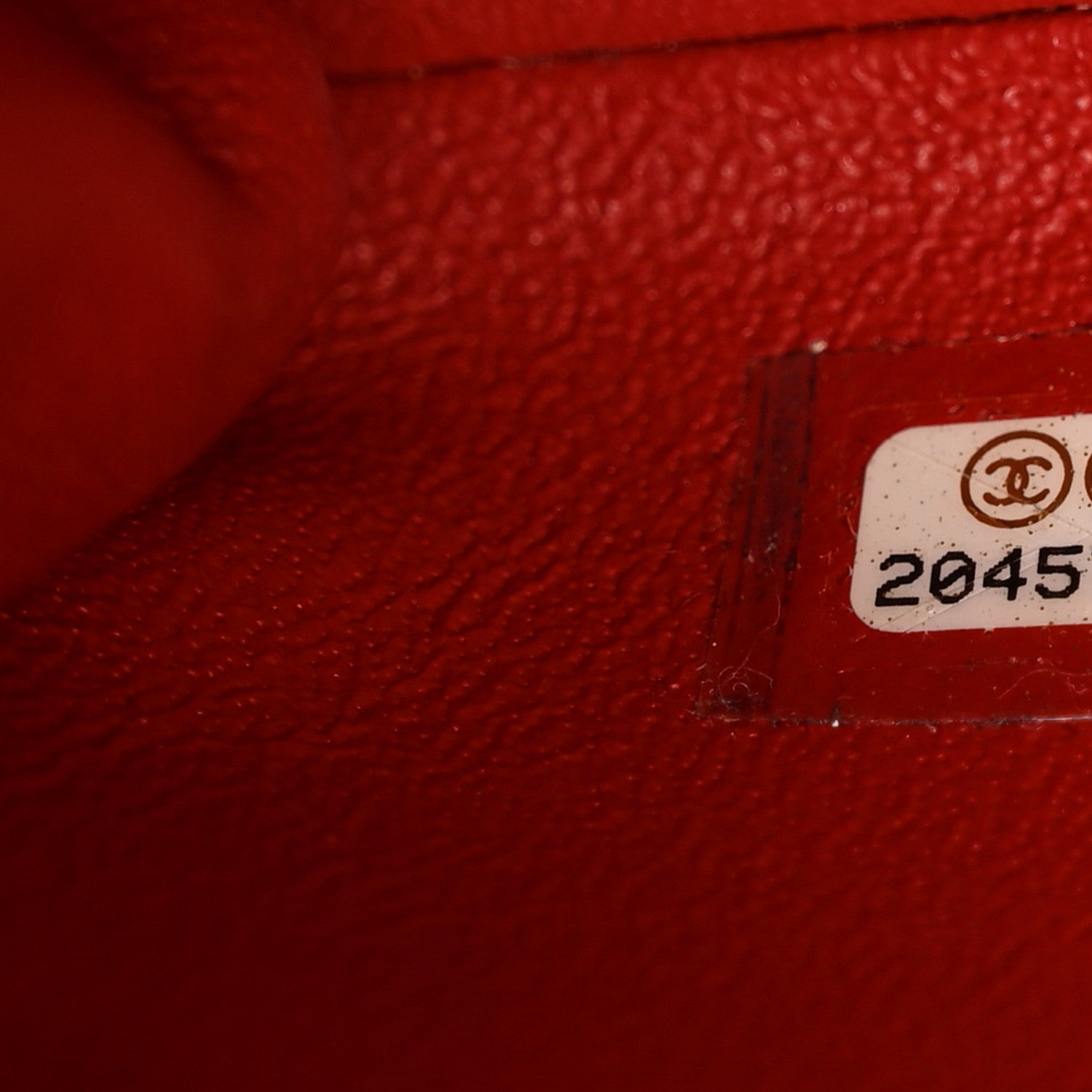 Chanel Lambskin Quilted Clutch with Chain Flap Red 7 of 12