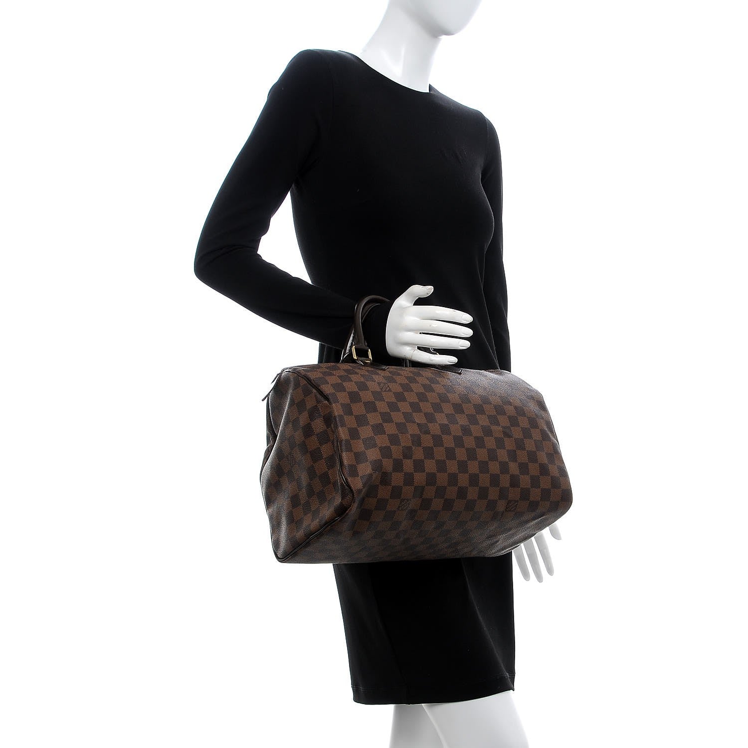 Louis Vuitton Damier Ebene Speedy 35 2 of 16