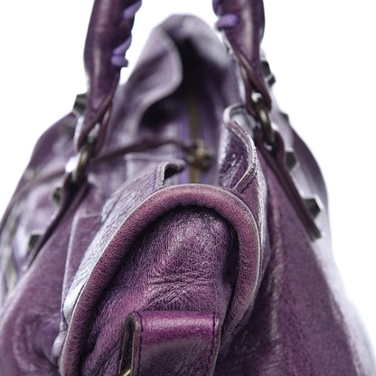 Balenciaga Agneau Classic Hardware City Raisin 11 of 18