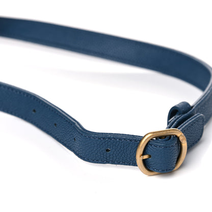 Chanel Caviar Quilted Waist Bag Blue 11 of 12
