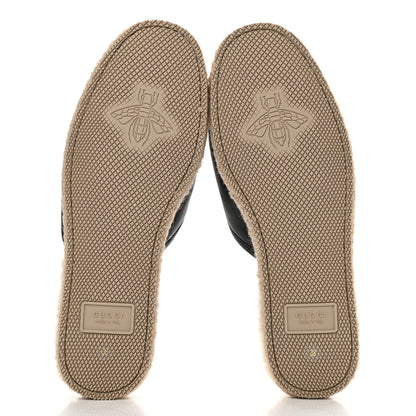 Gucci Nappa Wool Womens Fria Slippers 38 Black Butterscotch 5 of 9