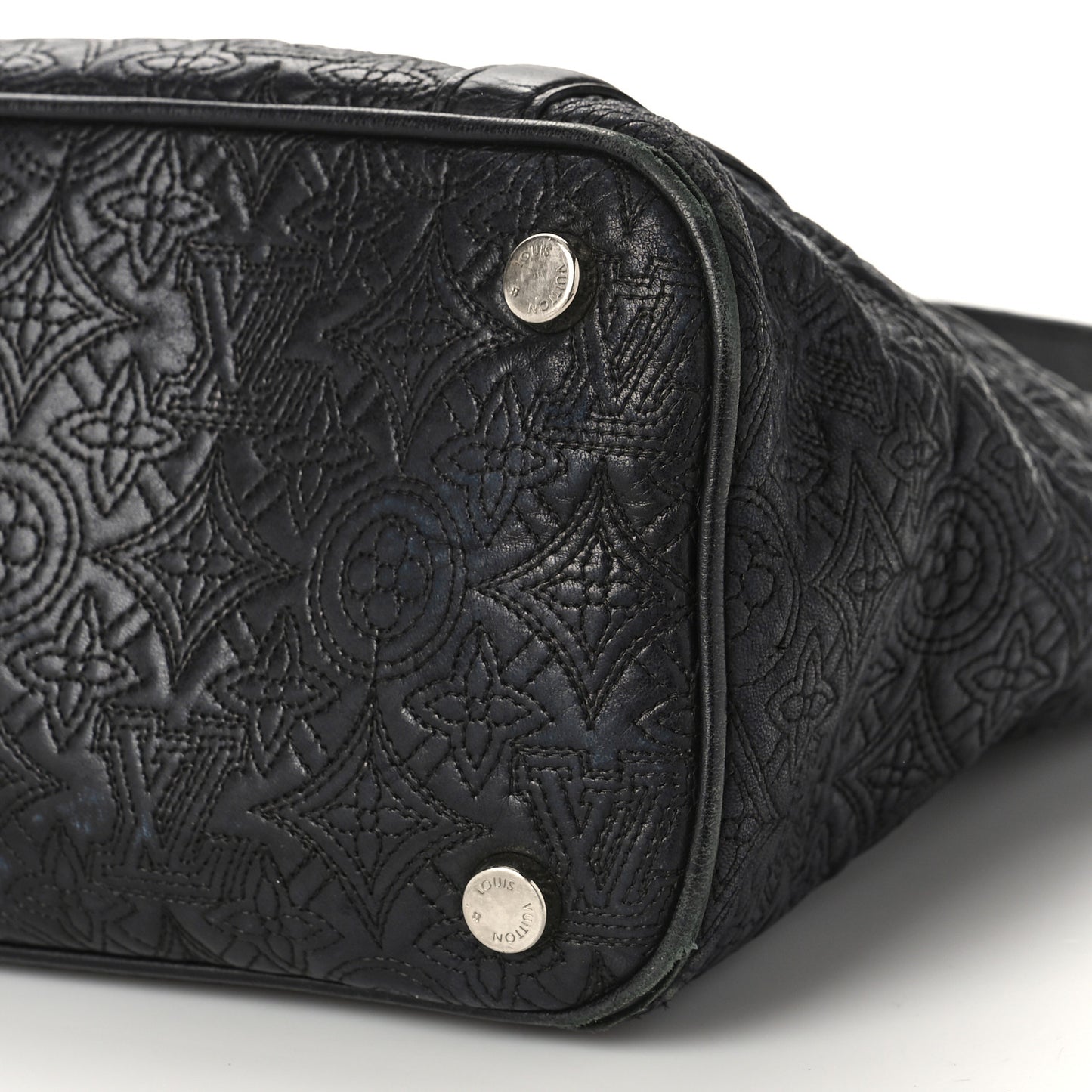Monogram Lambskin Antheia Ixia PM Black